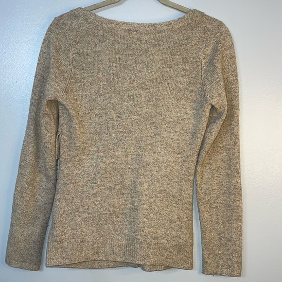 Anthropologie Moth Ruffled Wool Blend Cardigan XS - Picture 4 of 7